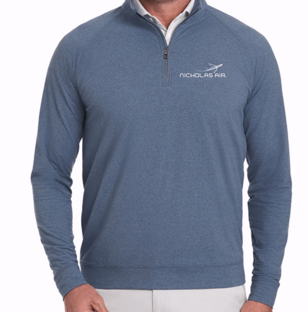 Holderness & Bourne - The Westland Quarter Zip in Heathered