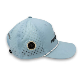NICHOLAS AIR Performance Golf Hat- Light Blue