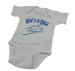 NICHOLAS AIR Newborn Baby Onesie