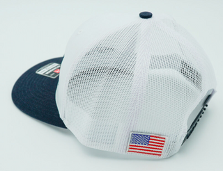 Richardson Hat - White & Navy
