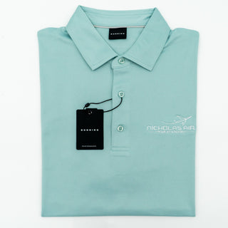 Dunning Player Jersey Performance Men's Polo - Green Haze